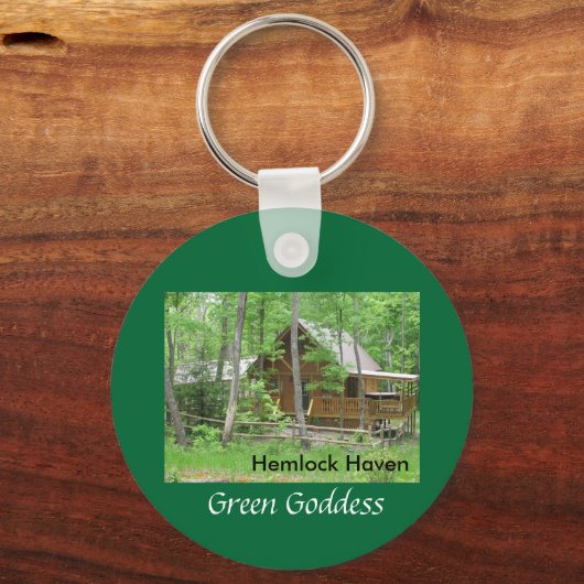 Hemlock Haven Green Goddess Sleutelhanger (Voorkant)
