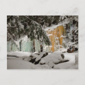 Hemlock & Iceflow, Smart's Brook, Thornton, NH Briefkaart (Voorkant)