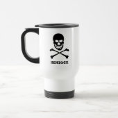 Hemlock Poison Black Skull and Crossbones Reisbeker (Links)