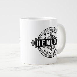 Hemlock stijl gif Label Grote Koffiekop