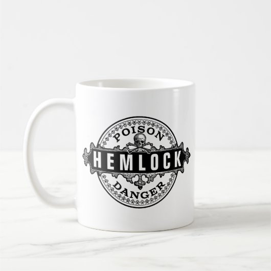 Hemlock  stijl gif Label Mok (Links)