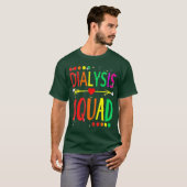 Hemodialyse Squad dialyse T-shirt (Voorkant volledig)