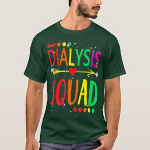 Hemodialyse Squad dialyse T-shirt