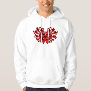 Hemofilie Bewustzijn Hartwonden Hoodie
