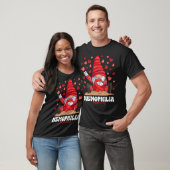 Hemofilie Bewustzijn Maand Rood Lint Gnoom T-shirt (Unisex)