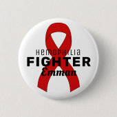 Hemofilie Witte Button (Voorkant)