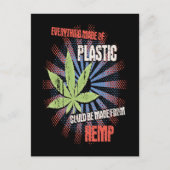 Hemp Plastic Briefkaart (Voorkant)