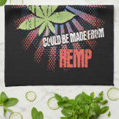 Hemp Plastic Theedoek (Gevouwen)