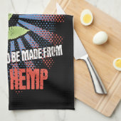 Hemp Plastic Theedoek (Quarter Fold)