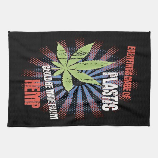 Hemp Plastic Theedoek (Horizontaal)