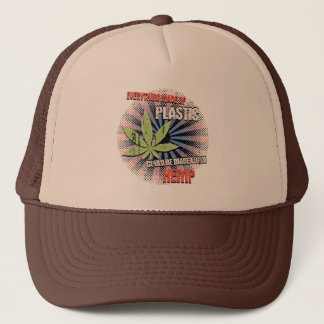 Hemp Plastic Trucker Pet