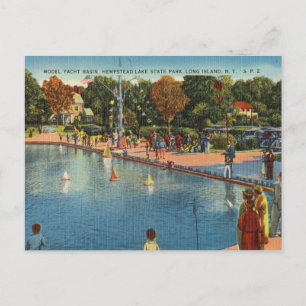 Hempstead Lake State Park, Long Island N.Y. Briefkaart