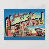 Hempstead Long Island NY Briefkaart (Voorkant)