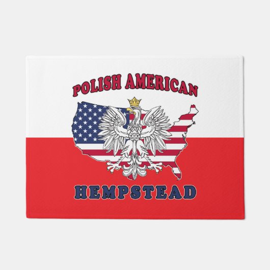 Hempstead Texas Pools Amerikaans Deurmat (Voorkant)