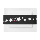Hemsa Beauty Bat Mitzvah Envelope Wrap Band Uitnodigingen Wikkel (Voorkant Voorbeeld)