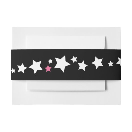 Hemsa Beauty Bat Mitzvah Envelope Wrap Band Uitnodigingen Wikkel (Voorkant Voorbeeld)