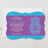 HEMSA HAND GOD Bat Mitzvah Uitnodiging (Voorkant)