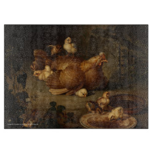 "Hen and Kickens" snijraad Snijplank