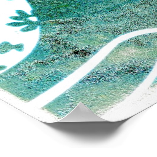 Hen Art Poster (Hoek)