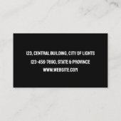 Hen Boerderij Organic Bio Eggs Visitekaartje (Achterkant)