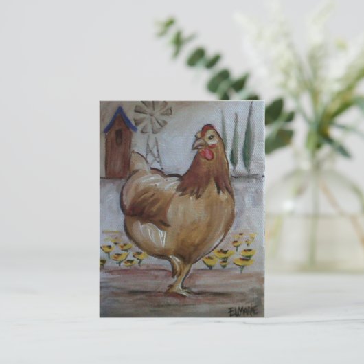 Hen Briefkaart (Staand voorkant)