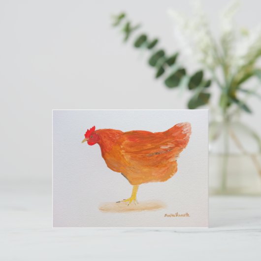 Hen Briefkaart (Staand voorkant)