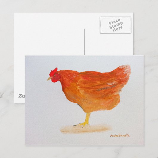 Hen Briefkaart (Voorkant / Achterkant)