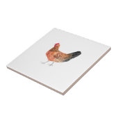 Hen Chicken Farm Animals waterverf Boerderij kunst Tegeltje (Zijkant)