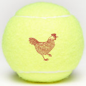 Hen Chicken Tennisballen