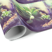 Hen en and Chicken Plant Cadeaupapier (Rol Hoek)