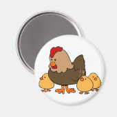 Hen en Chicken Magneet (Voorkant / Achterkant)