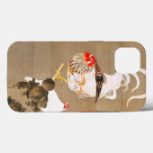 Hen en en Rooster met Grapevine van Ito Jakuchu Case-Mate iPhone Case (Achterkant (horizontaal))