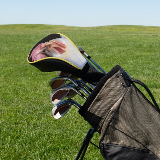 Hen Golfheadcover (Insitu)