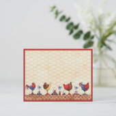 Hen House Briefkaart (Staand voorkant)