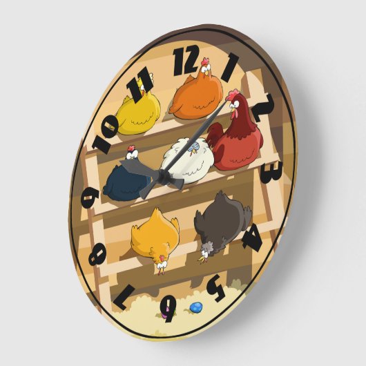 Hen House Clock Grote Klok (Hoek)