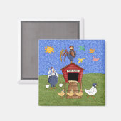 Hen House Magneet (Voorkant / Achterkant)
