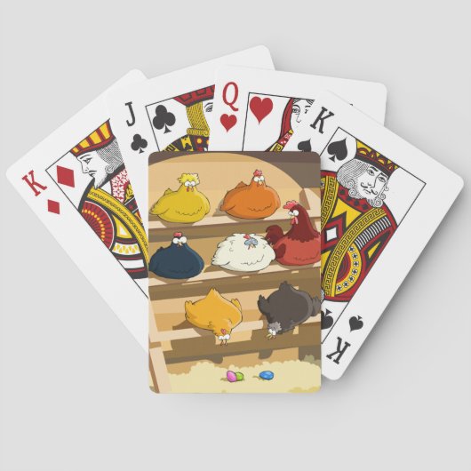 Hen House-speelkaarten Pokerkaarten (Achterkant)