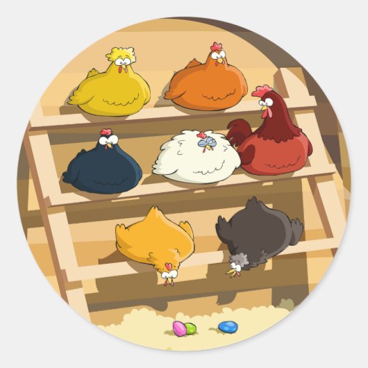 Hen House Stickers (Voorkant)