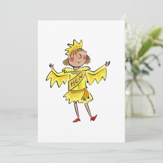 Hen Kaart (Staand voorkant)