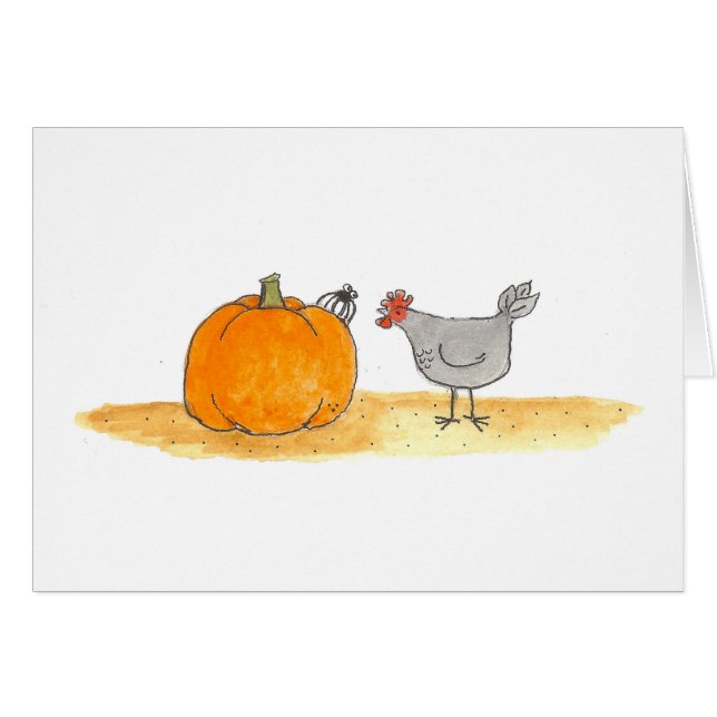 Hen met spin (Voorkant Horizontaal)