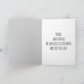 Hen (mode) verjaardag hoge kunst Kaart (Binnen)