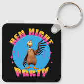 Hen Nacht Feest Grappig Bachelorette Feest Sleutelhanger (Achterkant)