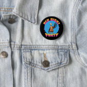 Hen Night Feest Grappig Bachelorette Feest Ronde Button 5,7 Cm (In situ)