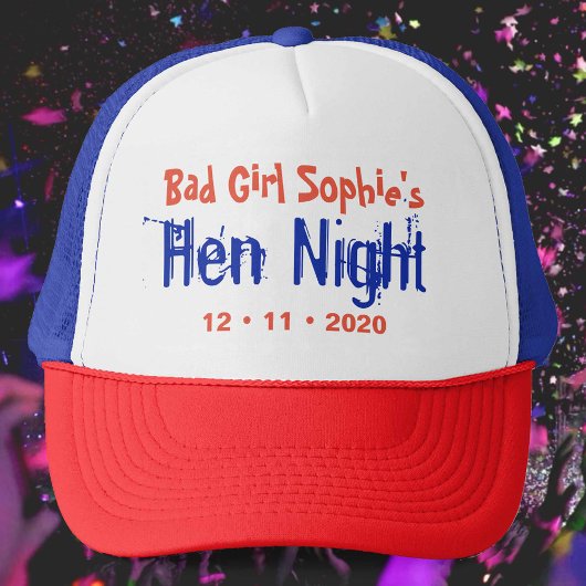 Hen Night Hen Party Trucker Pet