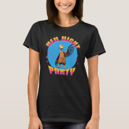 Hen Night Party Grappig vrijgezellenfeest T-shirt