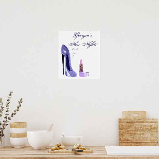 Hen Night Poster (Keuken)