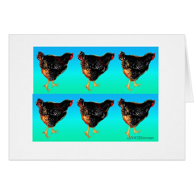 Hen parade schilderen|Ontwerp (Voorkant Horizontaal)