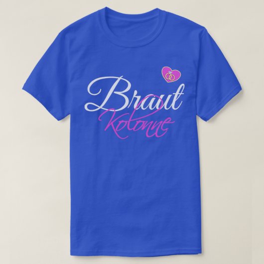 Hen party bruid bruid kolom 4 t-shirt (Design voorkant)