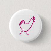 Hen Party Button Badge (Voorkant)
