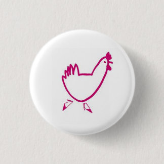 Hen Party Button Badge